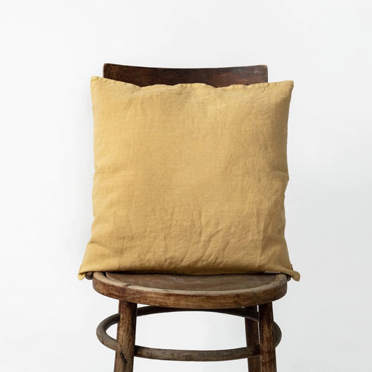 Linen Tales %uyum_store% Honey Linen Cushion Cover Cushion Cover