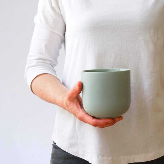 Indre Ceramics %uyum_store% Everyday Bowl | Sage Green (500ml) Mugs